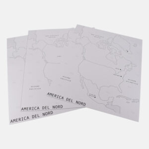 America del nord: cartine geografiche